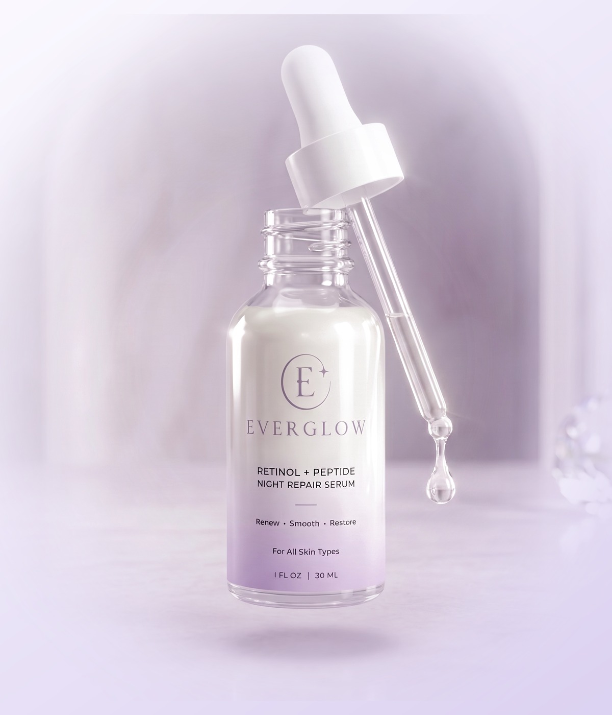 EVERGLOW Retinol + Peptide Serum